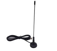 sugerou Antenne TV numérique 5 dBi à gain élevé avec base magnétique - Câble de 1,5 m - Noir - Compatible avec tuner USB et récepteur terrestre