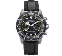 Sugess S443.Y Chronographe Limitée Mode Mécanique Sportive Mens Watch Seagull ST1901 Mouvement Doré Col de Cygne Régulateur 1963