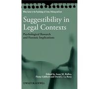 Suggestibility in Legal Contexts by Ridley Hardcover Book Ridley (Auteur)