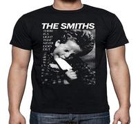 SUGI-YOUNG Men's The Smiths There is A Light T-Shirt. Sweatshirt Black XL