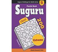 Suguru Puzzle Book: 200 Extreme (15x15) Puzzles