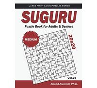 Suguru Puzzle Book for Adults & Seniors: 100 Medium (20x20) Suguru Puzzles