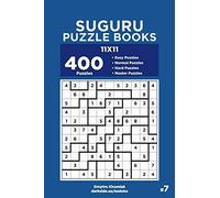 Suguru Puzzle Books - 400 Easy To Master Puzzles 11x11 (Volume 7)