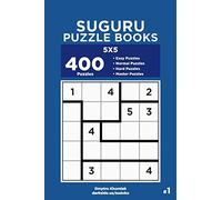 Suguru Puzzle Books - 400 Easy to Master Puzzles 5x5 (Volume 1)