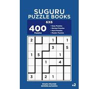 Suguru Puzzle Books - 400 Easy To Master Puzzles 6x6 (Volume 2)
