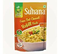 Suhana Cuppa Dal Chawal Lot de 6 recharges pour petit-déjeuner instantané Prêt à manger