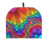 Suhoaziia Housse de théière colorée très épaisse en ouate isolée pour la maison, la cuisine, la théière - Lavable en machine