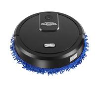 SuhoFutus Balai Laveur Électrique et Robot Serpillière sans Fil avec Pulvérisation, Rechargeable USB, 60mn Autonomie, Nettoyage Humide/Sec pour Sols Durs, Carrelage et Poils d'animaux