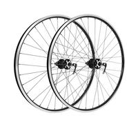 SuhoFutus Jante de vélo 29 "", en alliage d'aluminium, pour transmission ouverte, roue arrière (135 mm) et roue avant (100 mm), noire