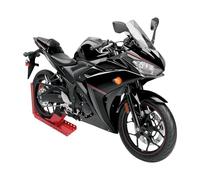 SuhoFutus Support de transport arrière de moto pour roue avant et arrière, convient pour les pneus d'une largeur de 14,5 cm, capacité de charge maximale de 500 kg (rouge)