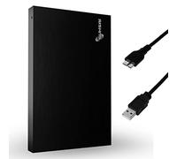 SUHSAI Disque Dur Externe Portable 500B 2,5" USB 3.0 pour PC - Noir
