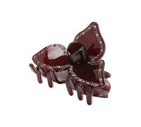 SUI AVA Ornement pour cheveux 'Polly' rose / rouge carmin / transparent, Taille One Size