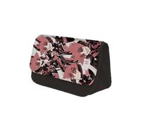 SUIBOZ Hazbin Trousse à crayons pour hôtel, motif Alastor, grande trousse à crayons double couche, étanche, organiseur de papeterie pour étudiant, Type 7, 22x7.5x13cm, Dessin animé