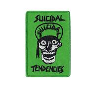 Suicidal Tendencies Green Hard Écusson Patch en fer brodé sur accessoire