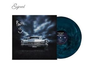 Suicidal Thoughts in the Back of the Cadillac, Pt. 3 Dark Blue Marbled Signed Pouya