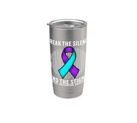 Suicide Awareness Support Suicide Prevention Awareness Month Gobelet isotherme en acier inoxydable double paroi