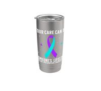 Suicide Awareness Support Suicide Prevention Awareness Month Gobelet isotherme en acier inoxydable double paroi