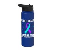 Suicide Awareness Support Suicide Prevention Awareness Month Stainless Steel Insulated Water Bottle