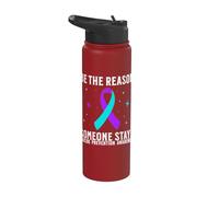 Suicide Awareness Support Suicide Prevention Awareness Month Stainless Steel Insulated Water Bottle
