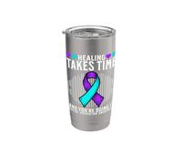 Suicide Awareness Support Suicide Prevention Awareness Women Gobelet isotherme en acier inoxydable double paroi