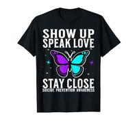 Suicide Awareness Support Suicide Prevention Awareness Women T-Shirt Graphique avec Valeur