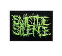 SUICIDE SILENCE Deathcore Écusson Patch en fer brodé sur accessoire