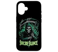 Suicide Silence Grim Reaper Goth Stoner Coque pour iPhone 16