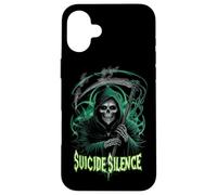 Suicide Silence Grim Reaper Goth Stoner Coque pour iPhone 16 Plus