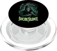 Suicide Silence Grim Reaper Goth Stoner PopSockets PopGrip pour MagSafe