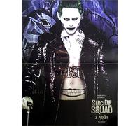 Suicide Squad Affiche Cinéma Originale Preventive (Format 53 x 40 cm Pliée) David Ayer Jared Leto Margot Robbie