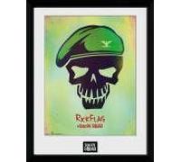 Suicide Squad - Collector Print 30x40 - Rick Squad Skull