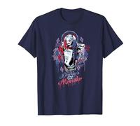 Suicide Squad Harley Quinn Bad Girl T-Shirt, Homme, Bleu Marine, 5XL