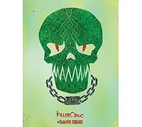 Suicide Squad (Killer Croc Skull 60 x 80 cm Toile Imprimée