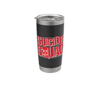 Suicide Squad Lineup Logo Gobelet isotherme en acier inoxydable double paroi
