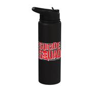 Suicide Squad Lineup Logo Stainless Steel Insulated Water Bottle