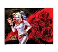 Suicide Squad lithographie Harley's Heroes 61 x 46 cm G