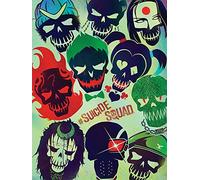 Suicide Squad (Skulls 60 x 80 cm Toile Imprimée