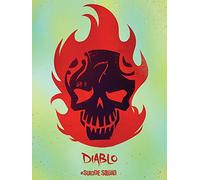 Suicide Squad WDC99664 Toile Imprimée, Multicolore, 60 x 80 cm