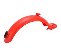 suick Garde-boue arrière pour scooter électrique, garde-boue portable haute résistance pour scooter léger avec crochet et feu arrière pour Mijia M365(Rouge)