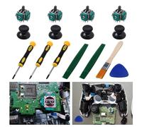 Suifaqi Lot de 4 joysticks analogiques 3D pour manette Xbox One S X