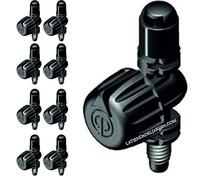 Suinga. 50 x Micro-DIFFUSEUR d'IRRIGATION 360º Circulaire. Portée Radio de 0 à 3,5 mètres. Débit réglable de 0 à 105 l/h. Pression d'eau recommandée de 0,5 à 2,5 Bar. Peut être piqué dans Le Tuyau.
