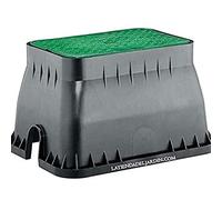 Suinga Bouche d'arrosage plastique rectangulaire Jumbo 64x50x30 cm pour 1 à 6 vannes ou accessoires