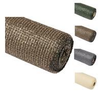 Suinga Brise Vue Occultant 1 x 10 mètres Marron | Filet d'ombrage Jardin Balcon Rambardes Terrasse Paravent Clôture | Dissimulation 95%