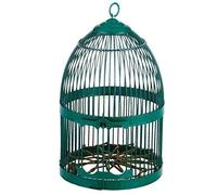 Suinga Cage Oiseaux Ronde 23x35 cm, Cage à Oiseaux à Perdrix, Vert