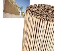 Suinga Canisse en Bambou Naturel entière 2 x 5 mètres, Occultation 95%, tiges de Bambou Naturelles pour terrasses et Jardins