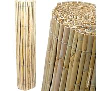Suinga - Canisse Naturelle pour Jardin, 1,5 x 5 m, idéale pour l'occultation, la délimitation ou l'ombrage, Occultation à 95%.