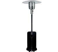 Suinga Chauffage d'exterieur, Poêle à gaz acier extérieur 13 kW extérieur avec Roues, Système Anti-basculement, Parasol chaufant, noir