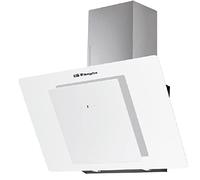 Suinga Cloche décorative verre moteur 300 W blanc Classe d'efficacité énergétique A 3 niveaux de puissance Dimensions : 89,5 x 40,5 x 47 cm