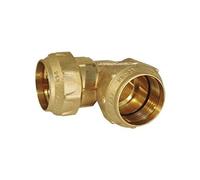 Suinga Coude en laiton 25 mm pour tuyau en polyéthylène de 25 mm