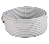 Suinga Couronne de tube multicouche 25m Ø25mm. Épaisseur 2,5 mm. Installation facile pour réseaux d'eau potable et chauffag e- Finition esthétique blanche, faible dilatation, sans soudure
